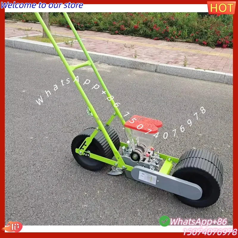 Agriculture Onion Farming - 2026 Push-type Vegetable Seeder Agricultural Farm