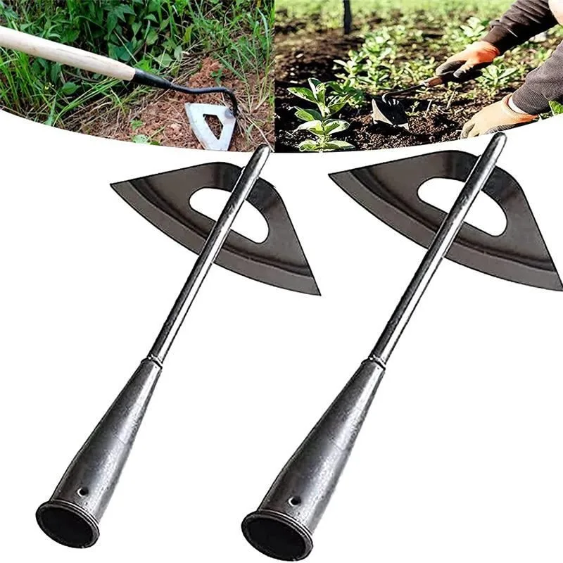 Agriculture Farming Vegetables - All-Steel Hardened Hollow Hoe Handheld Weeding