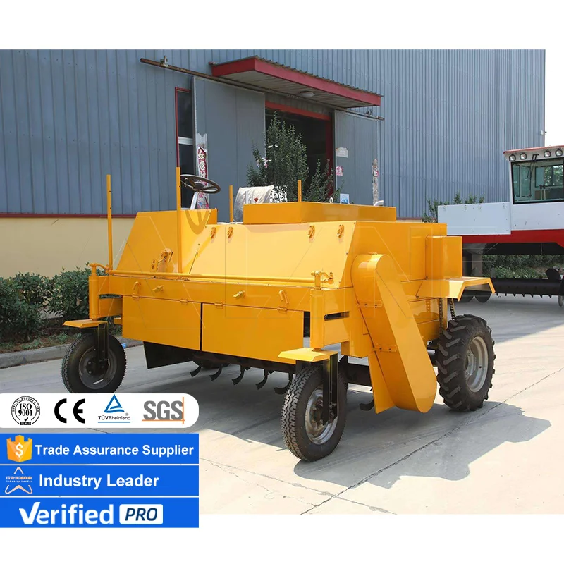 Compost Turner Machine - LANE Compost Pellet Making Machine Tractor