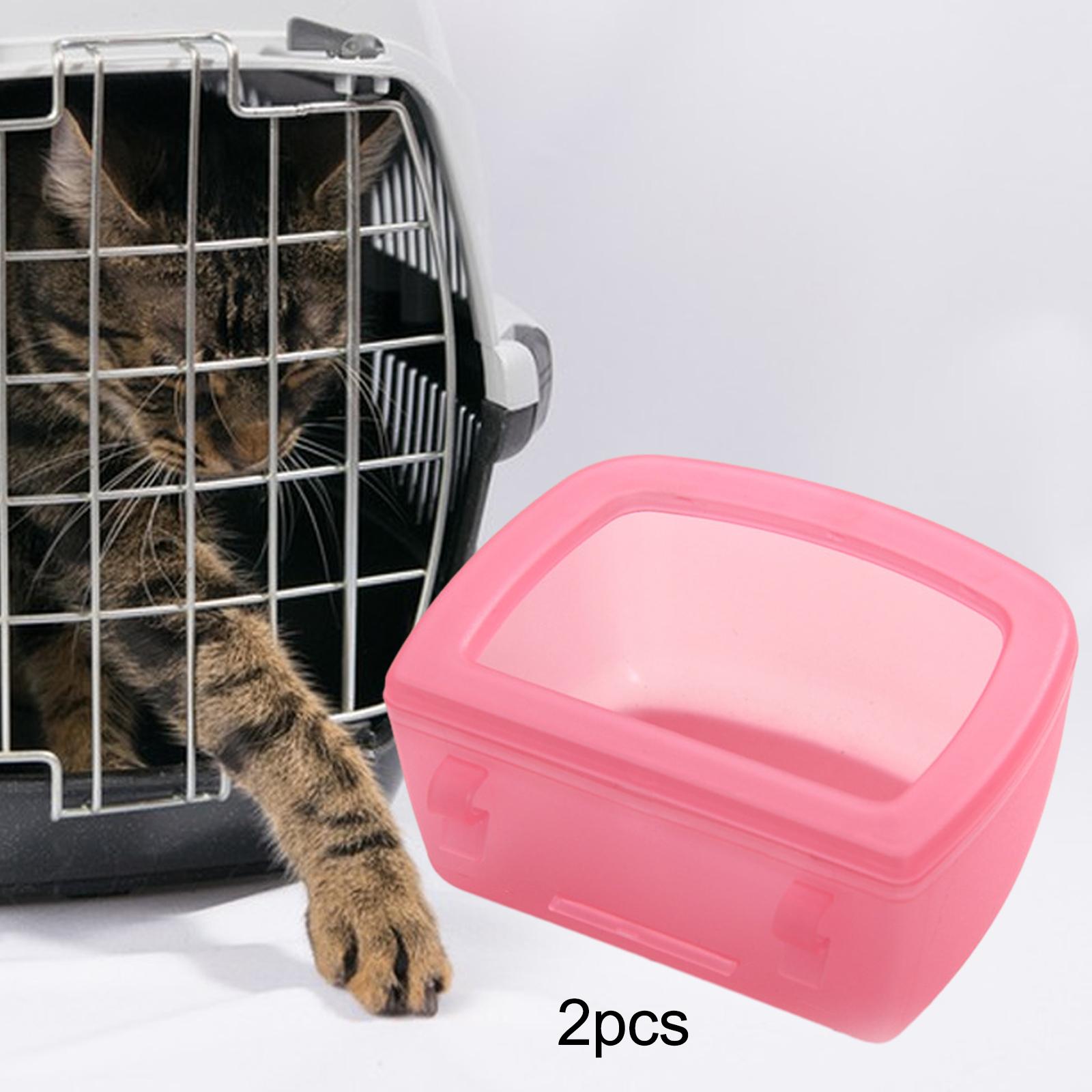2x Crate Dog Bowls for Wire Ca - Rabbit Cage Wire 评论和价格