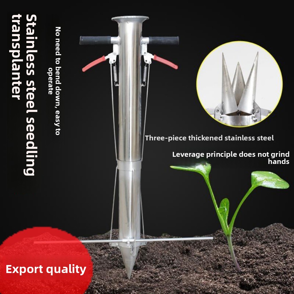 Hand Stainless Steel Seedling  - Manual Seeder Hand 评论和价格