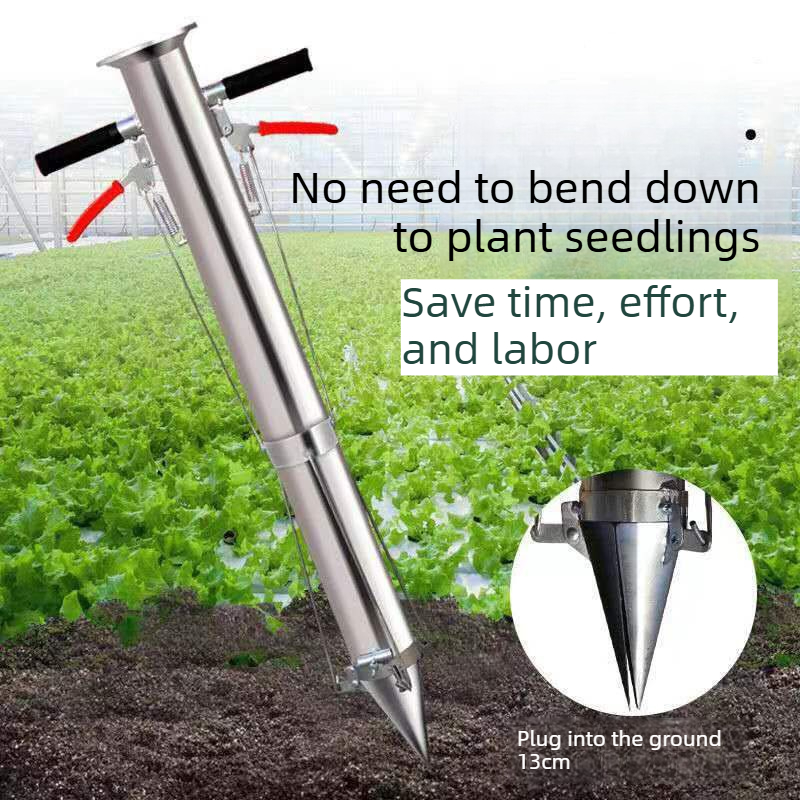 Hand Stainless Steel Seedling  - Manual Seeder Hand 评论和价格