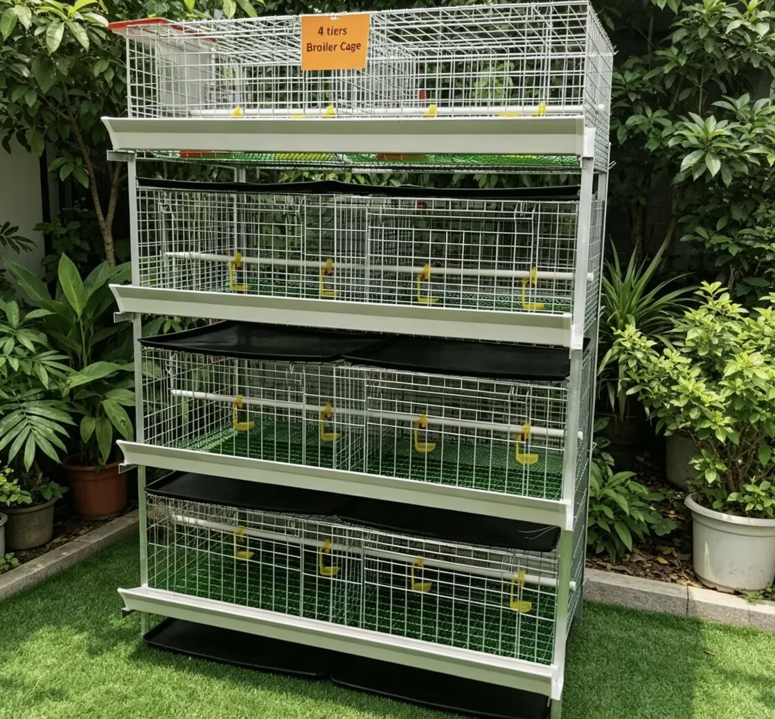 New H Type Broiler Chicken Cag - Farming System & Sustainable Agriculture 评论和价格